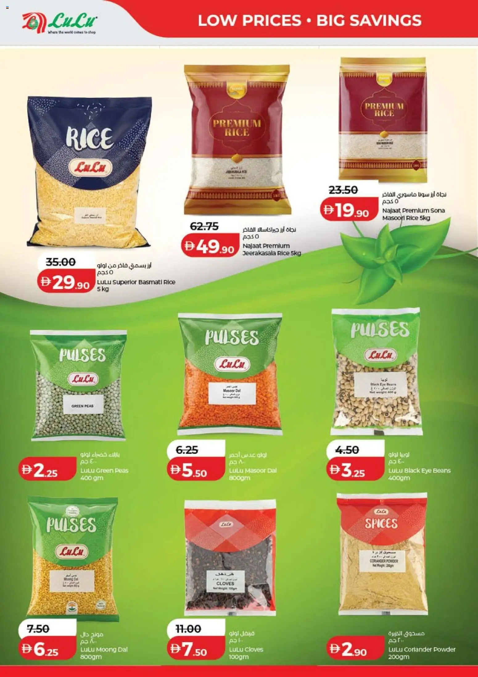 {H1} | Page: 14 | Products: Beans, Rice, Powder, Spices