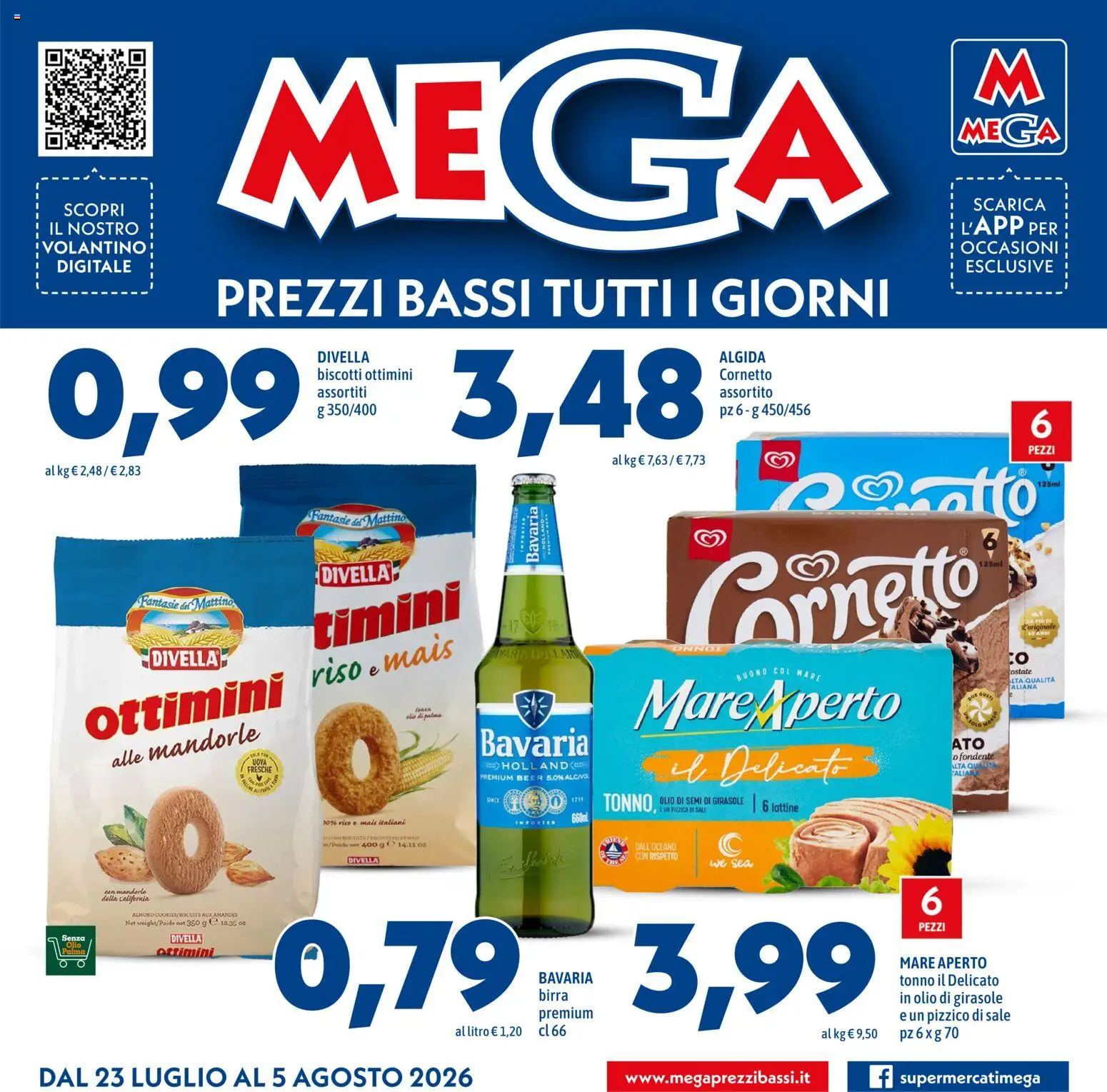 Volantino Mega del 23/07/2026 | Pagina: 1