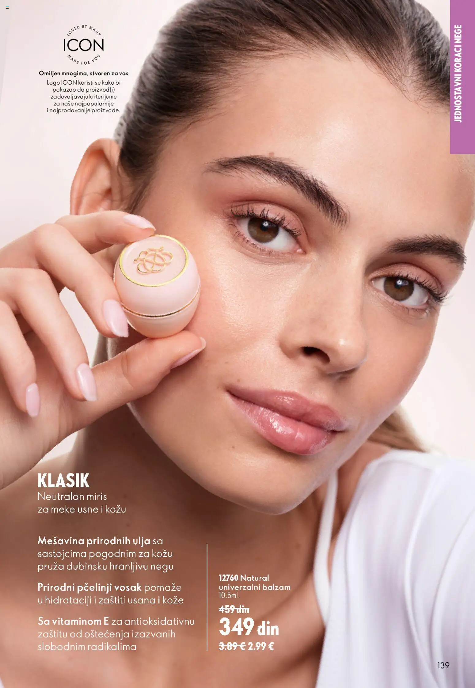 Oriflame katalog - važi od 26.08.2026 | Strana: 139 | Proizvode: Miris, Balzam