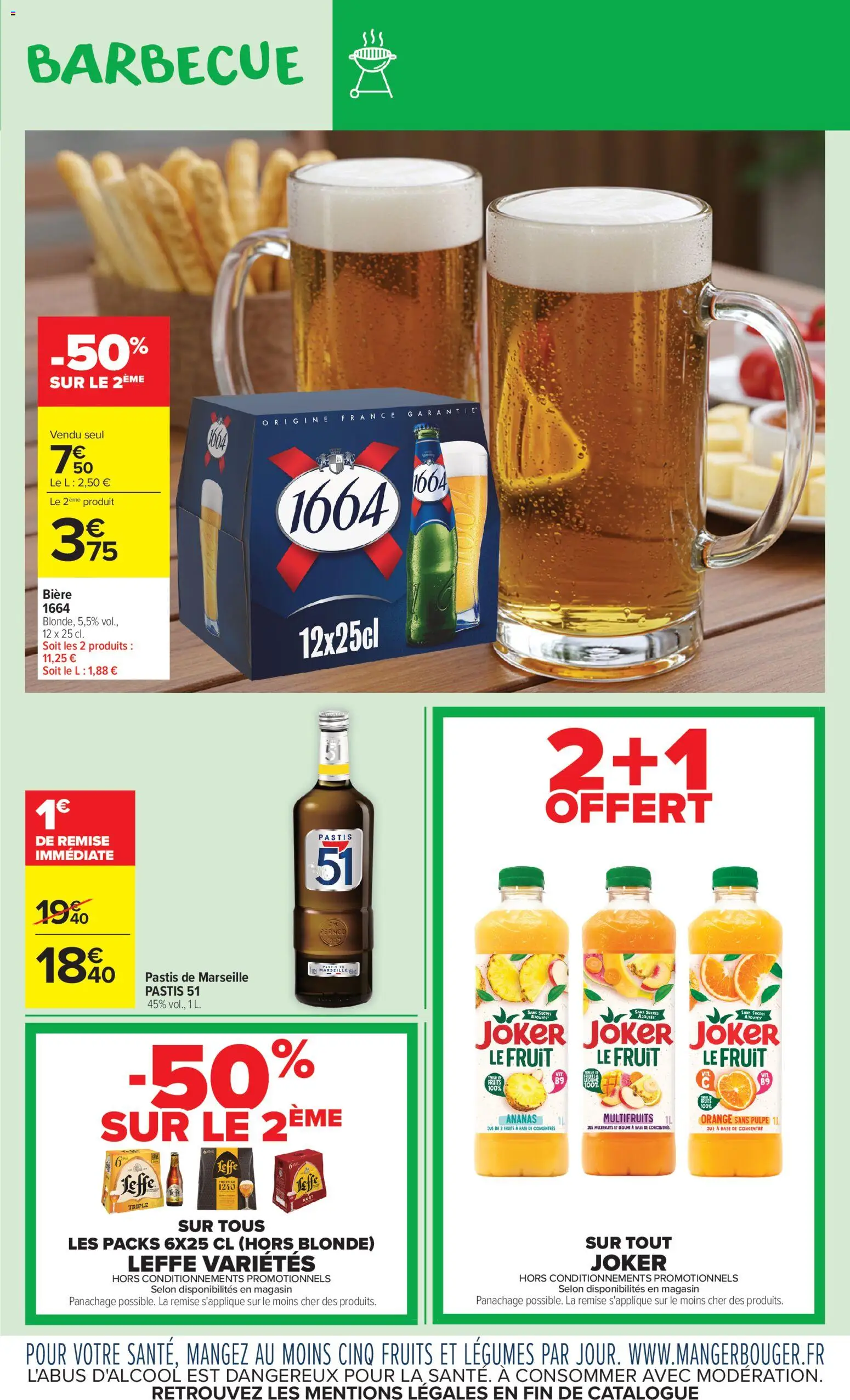 {H1} | Page: 5 | Produits: Barbecue, Base, Bière, Ananas