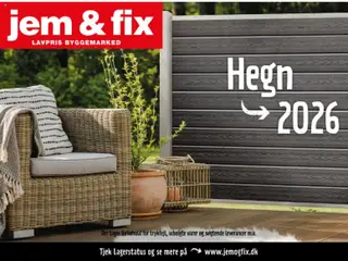 Jem & fix - Hegnskatalog gyldig fra 21.05.2026