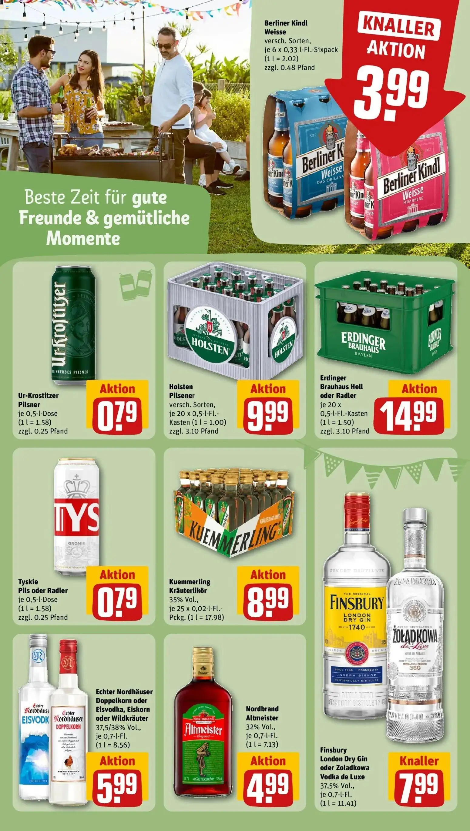 REWE Prospekt ab 04.05.2026 zum Blättern » Angebote | Seite: 22 | Produkte: Berliner, Radler, Kuemmerling, Gin