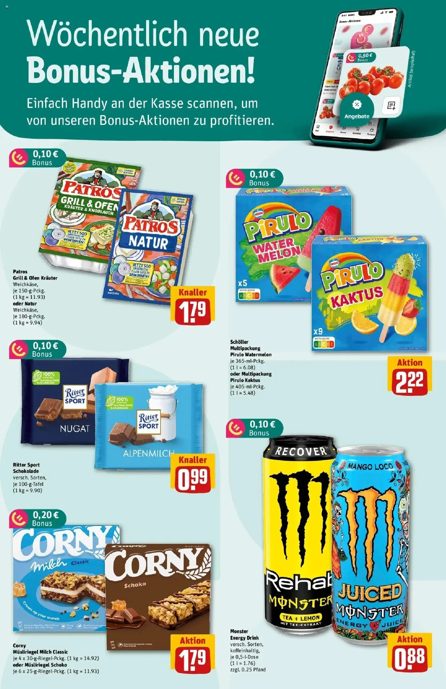 Rewe Prospekt Recklinghausen – gültig ab 17.05.2026 | Seite: 2 | Produkte: Milch, Ritter sport, Mango, Knoblauch