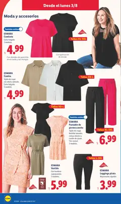 Vista previa ESMARA, Leggings pirata, Mayormente algodón. válido desde el 03/08/2026 | Página: 8