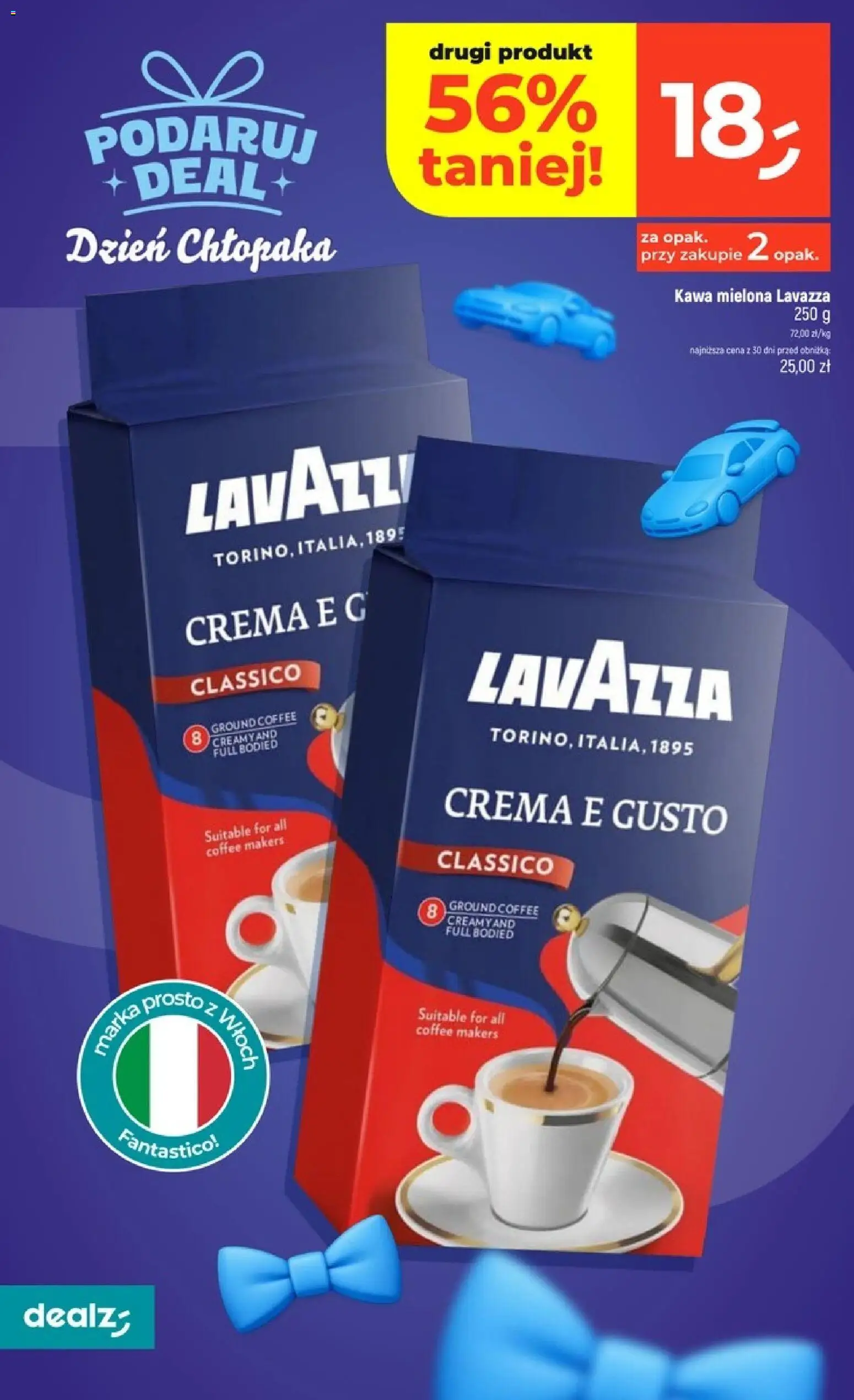 Dealz gazetka od 24.09.2026 | Strona: 16 | Produkty: Lavazza, Kawa, Kawa mielona