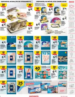 Pré-visualização LULAS LIMPAS CONTINENTE CONGELADAS, LULAS LIMPAS CONTINENTE CONGELADAS EMB.: 1KG válido de 16.06.2026 | Página: 5 | Produtos: Dourada, Cabo, Tinta, Tamboril