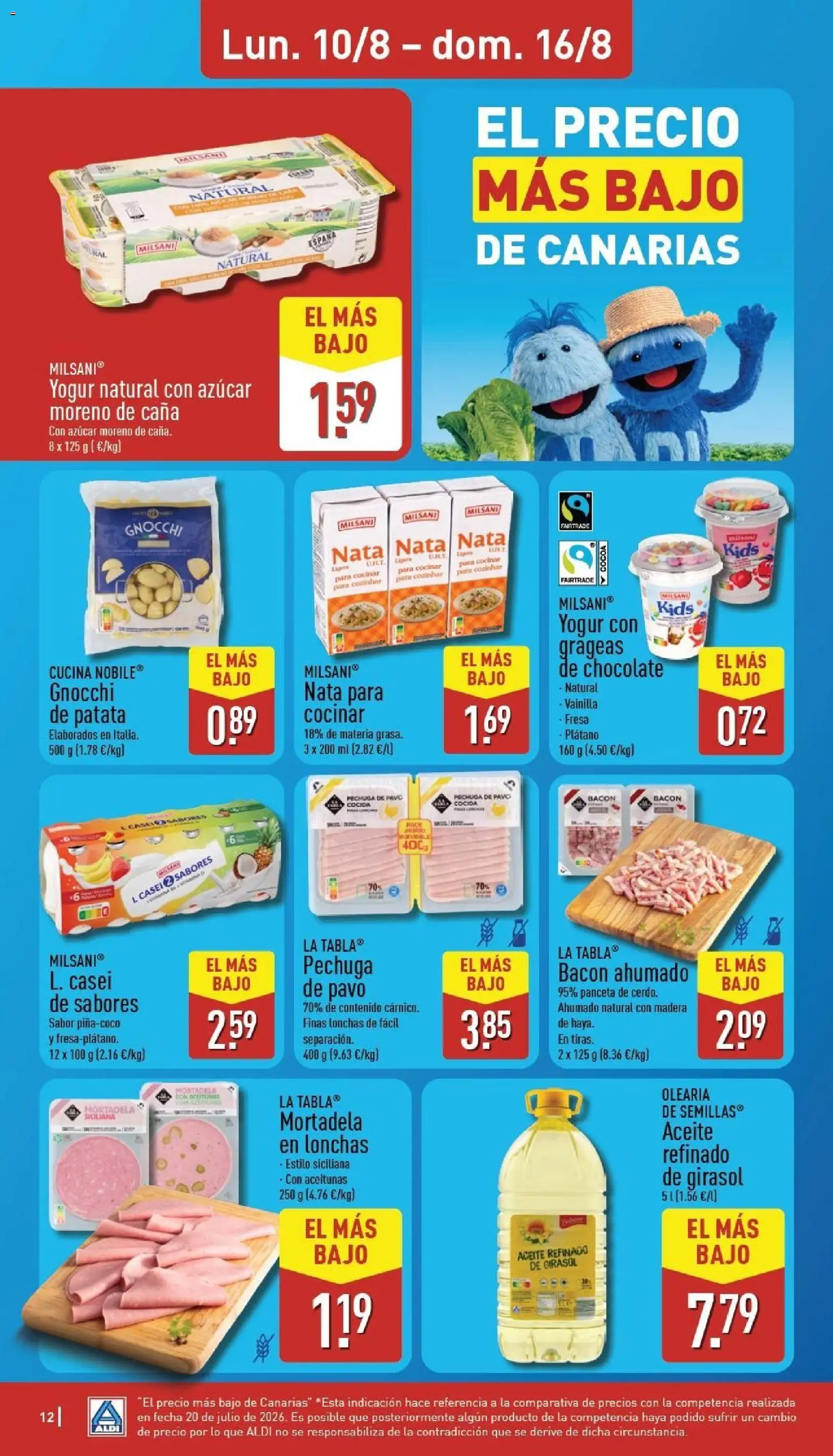 Aldi folleto Canarias │ válido desde el 10/08/2026 | Página: 12