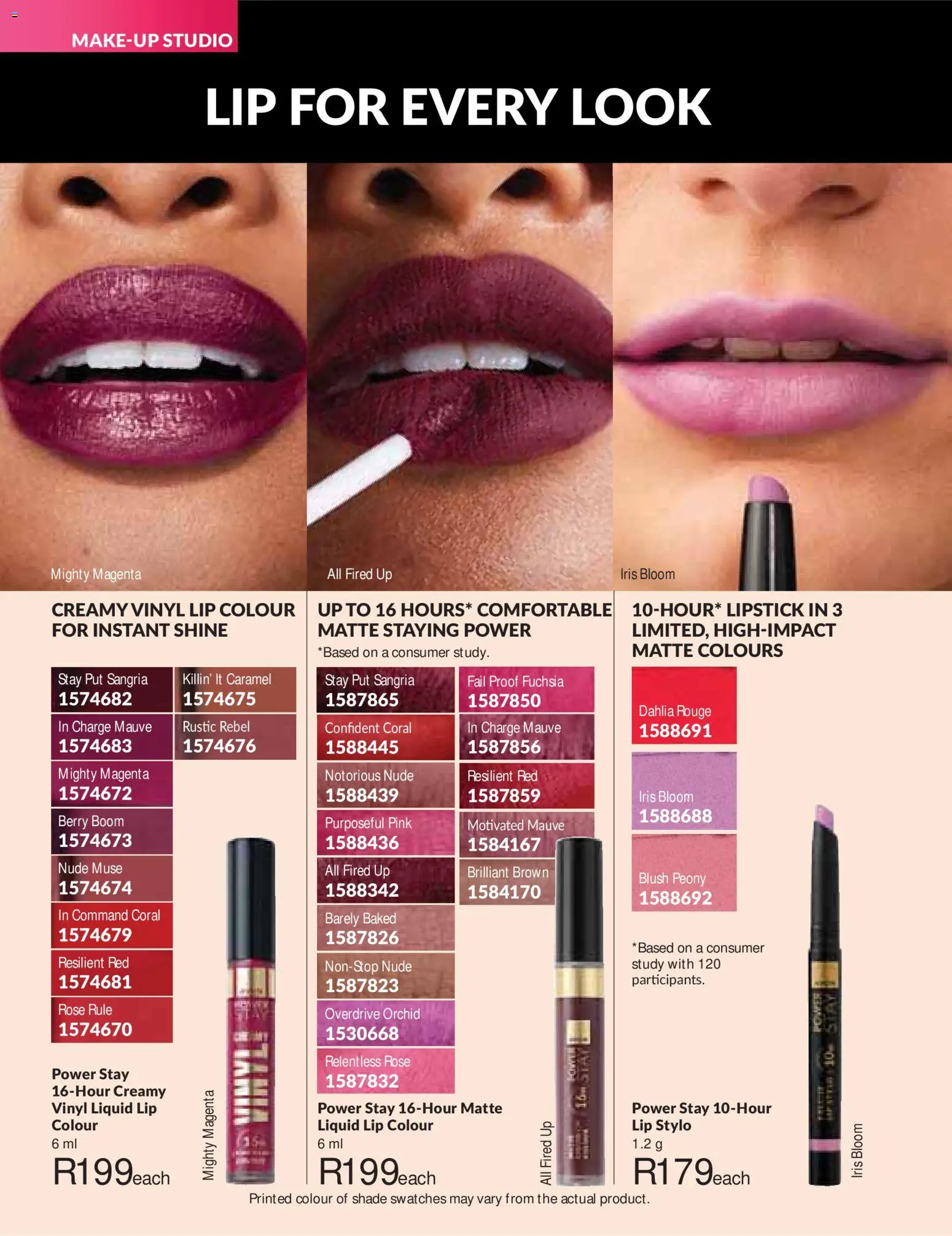 New Avon catalogue – valid from 01/09/2026 | Page: 46 | Products: Blush, Lipstick, Caramel