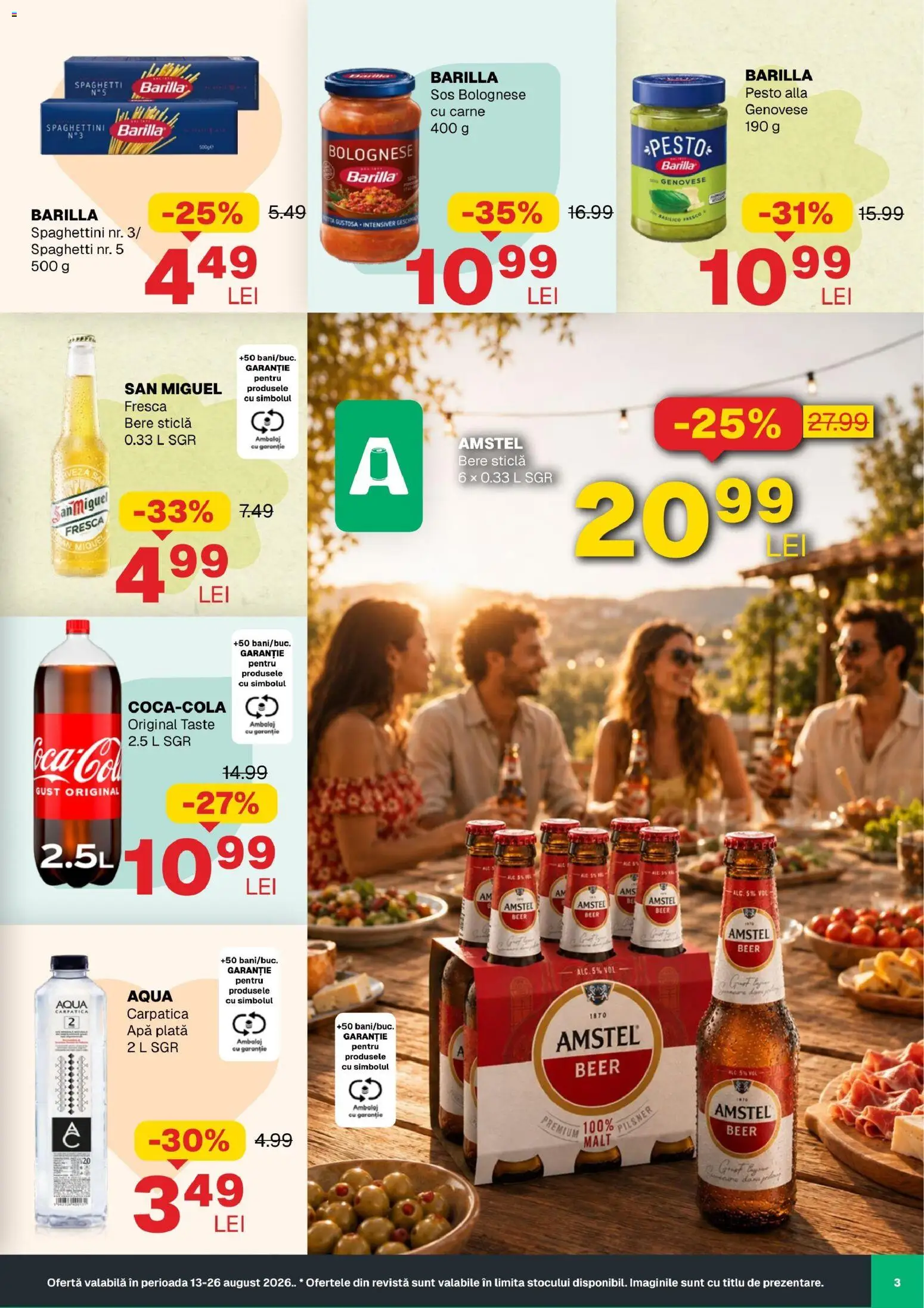 Noul catalog Annabella – valabil de la 13.08.2026 | Pagină: 3 | Produse: Premium, Aqua, Apă, Sos