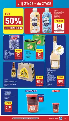 GRANDESSA®, Aardbeien-, confituur, met 55 % aardbei en 5 % citroen - Voorbeeld van een folder van Aldi, geldig van 17/08/2026 | Pagina: 33 | Producten: Aardbeien, Geur, Citroen, Orchidee