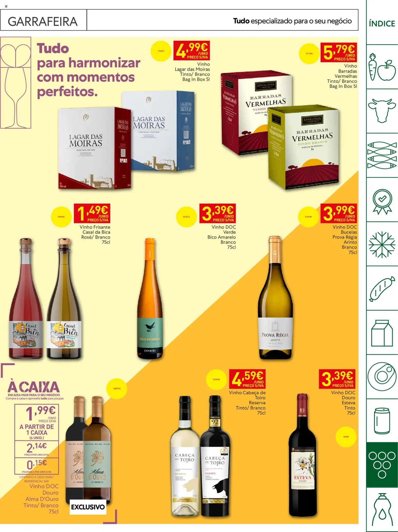 Recheio Horeca Madeira │ válido de 16.06.2026 | Página: 23 | Produtos: Caixa, Vinho