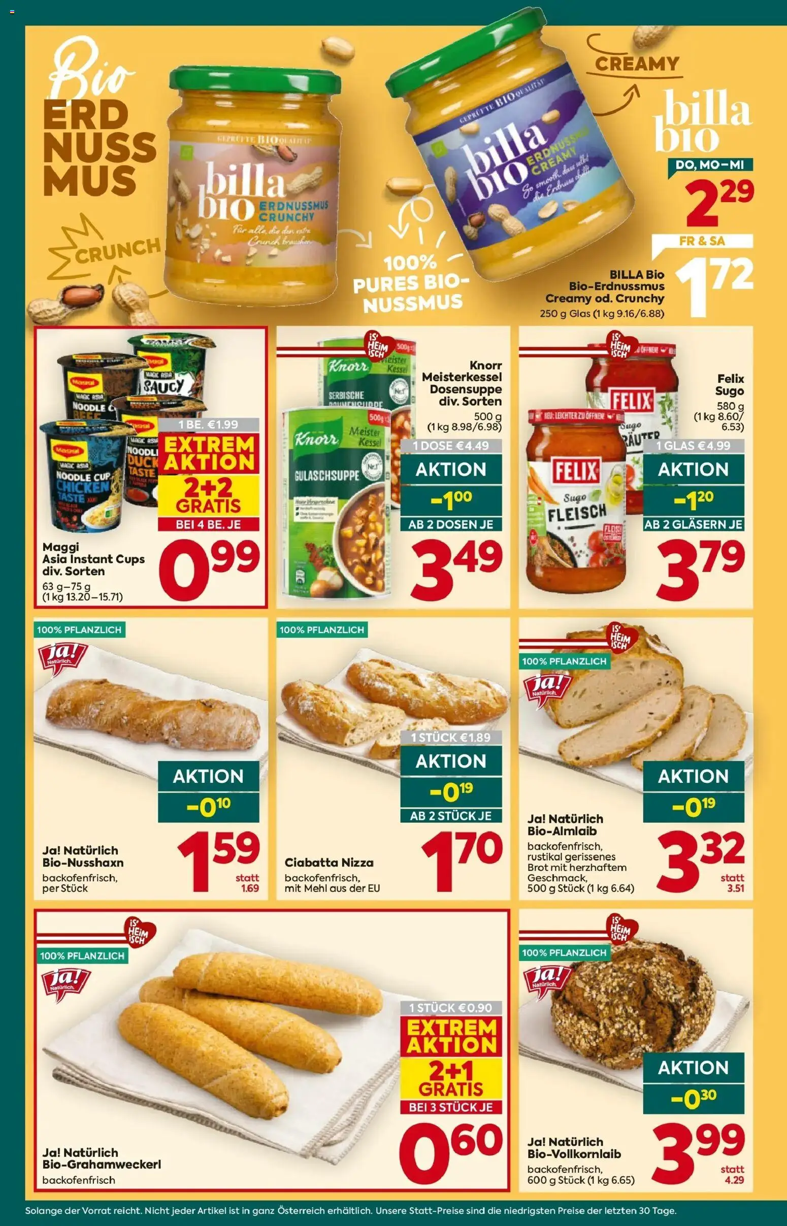 Billa Plus Flugblatt - Niederösterreich von 10.09.2026 - Aktuelle Angebote | Seite: 12 | Produkte: Mehl, Brot