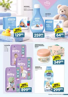 Roda katalog Katalog neprehrane - pregled Roda kataloga - važi od 28.09.2026 | Strana: 47 | Proizvode: Maramice, Šampon, Vlažne maramice, Pelene