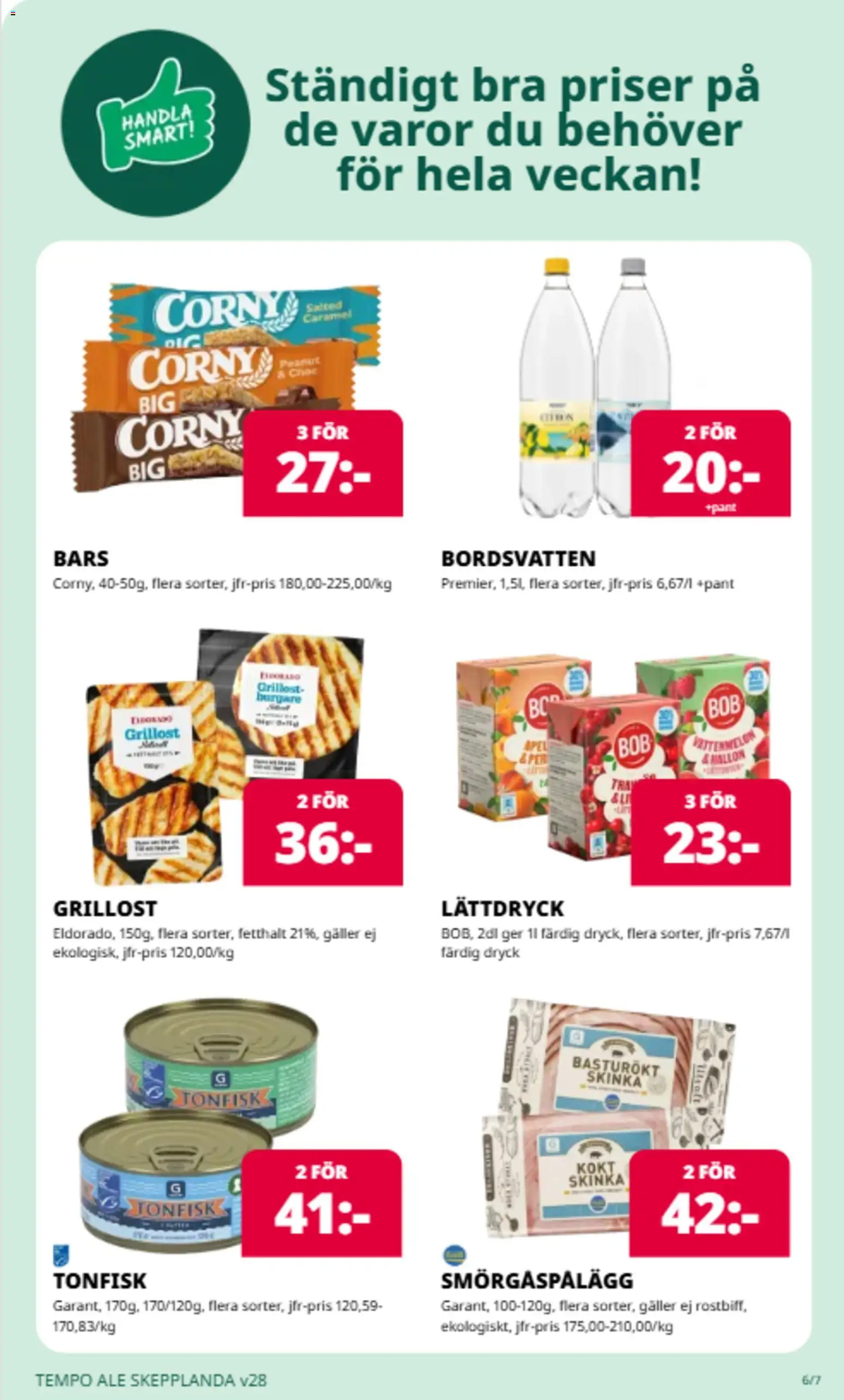 Tempo reklamblad aktuell från 06/07/2026 | Sida: 6