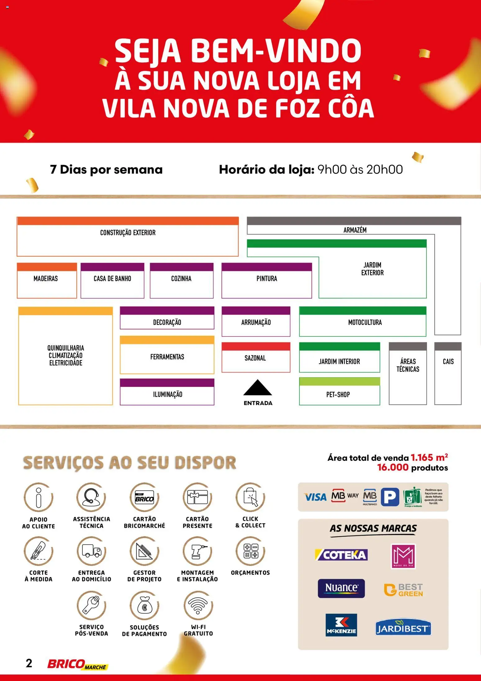 BricoMarché folheto │ válido de 04.06.2026 | Página: 2 | Produtos: Faca, Madeiras, Casa de banho, Banho