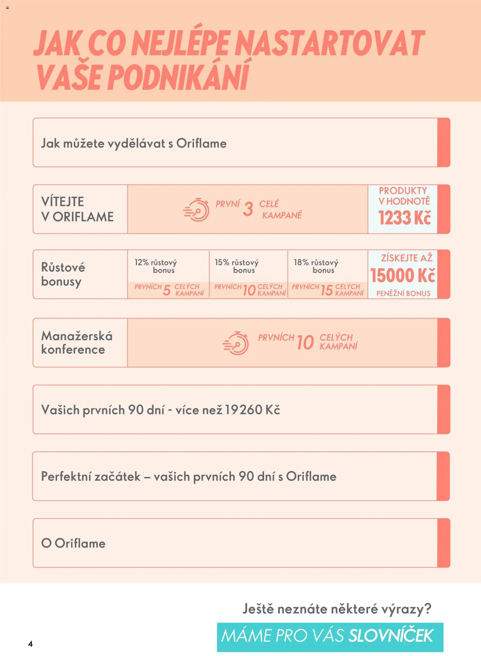 Oriflame katalog Perfektní začátek od 21.07.2026 | Strana: 4