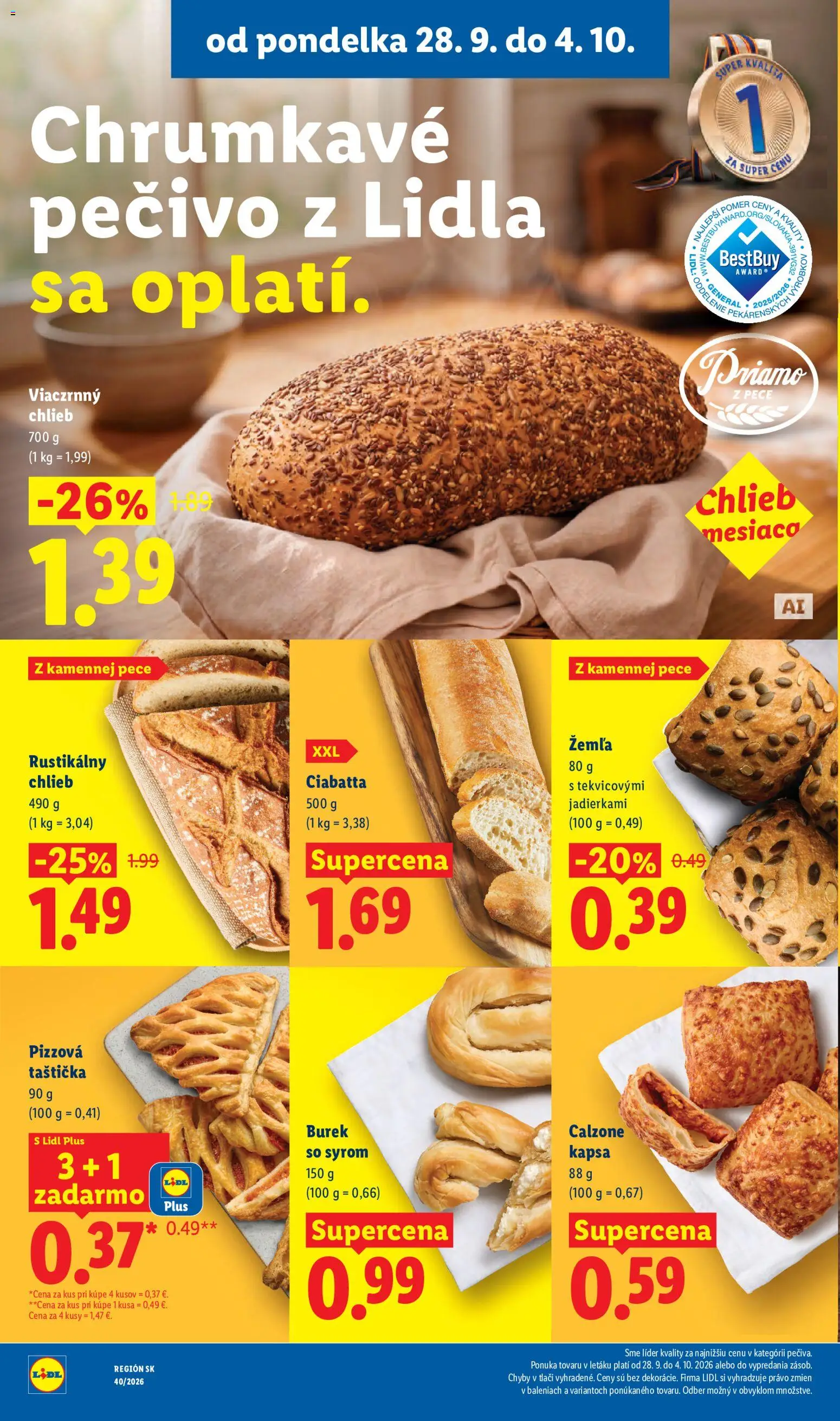 Nové Lidl akcie – leták je platný od 28.09.2026 | Strana: 18