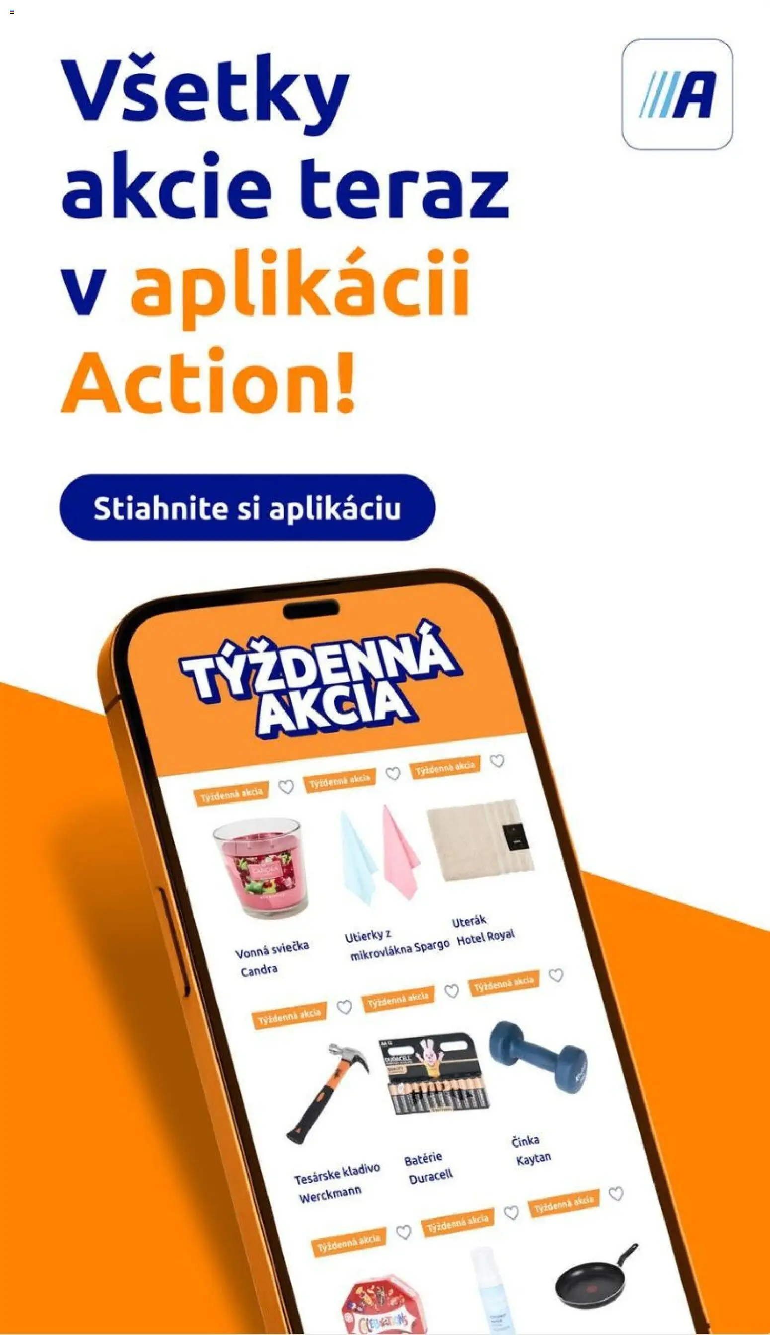 Nové Action akcie – leták je platný od 05.08.2026 | Strana: 33 | Produkty: Uterák