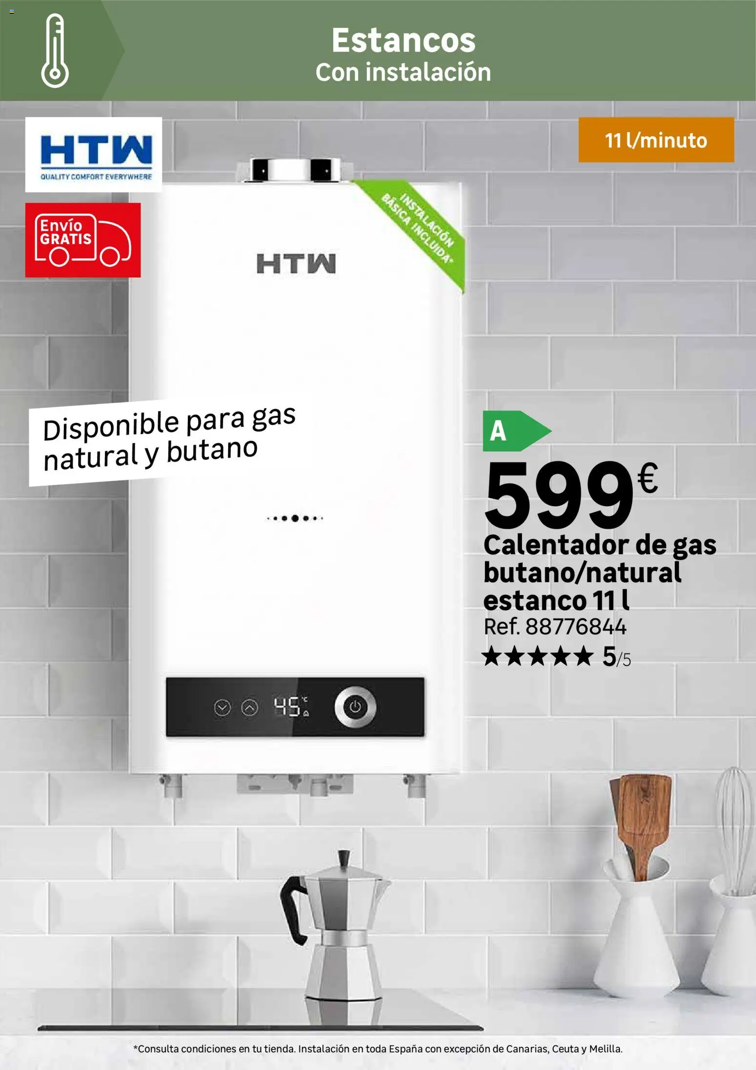 Leroy Merlin Calor en casa y mucho ahorro │ válido desde el 20/10/2026 | Página: 132
