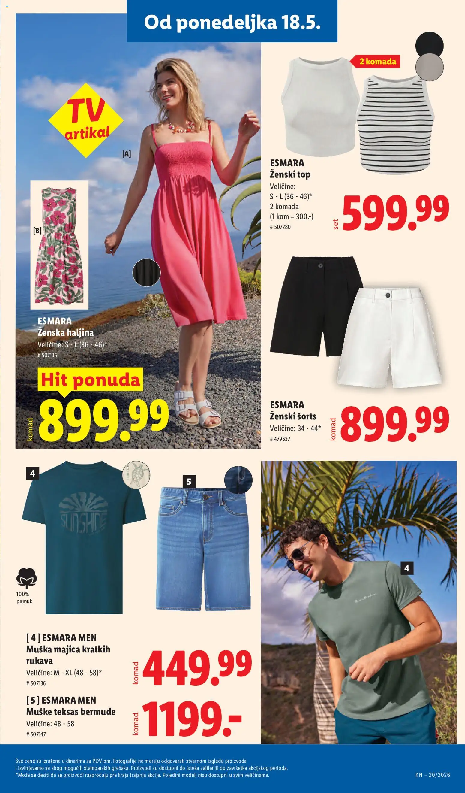 Lidl katalog - važi od 14.05.2026 | Strana: 81 | Proizvode: Haljina, Majica kratkih rukava
