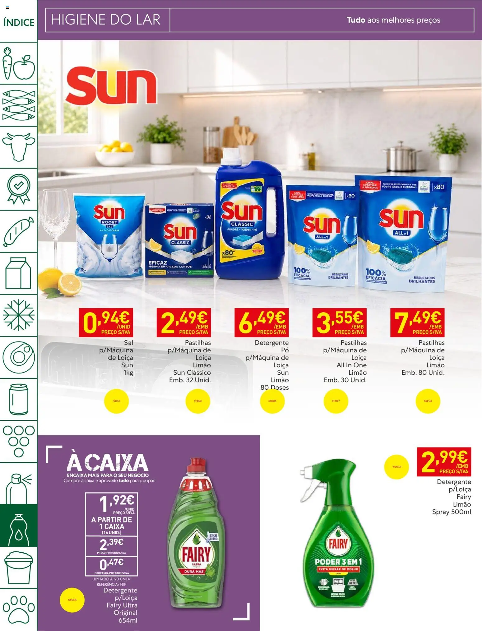 Recheio folheto │ válido de 19.05.2026 | Página: 48 | Produtos: Agua, Pó, Detergente, Caixa