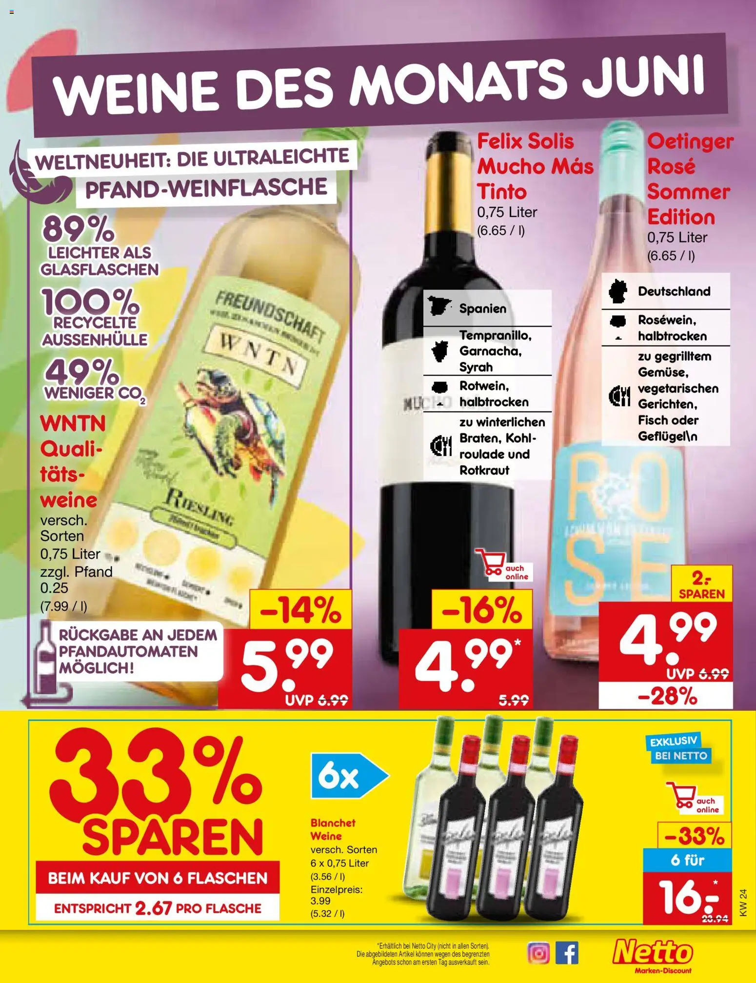 Netto Marken-Discount Prospekt – gültig ab 08.06.2026 | Seite: 29