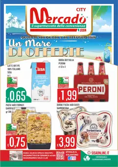Anteprima del volantino SISA volantino Mercadò City valido a partire dal 09/07/2026