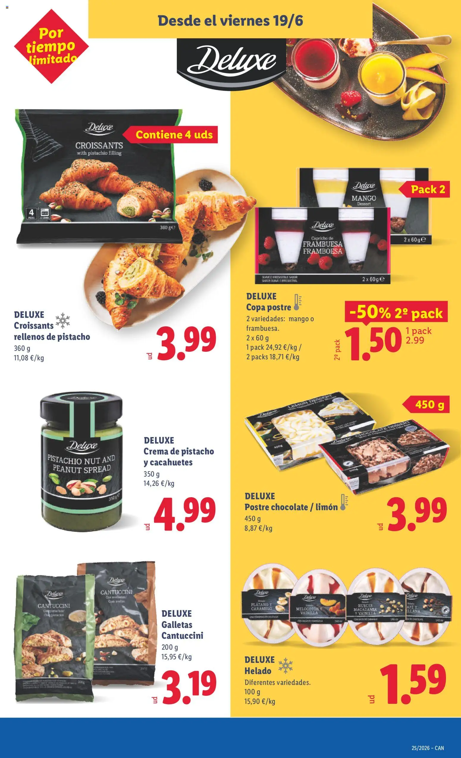 Lidl folleto Canarias │ válido desde el 15.06.2026 | Página: 53 | Productos: Chocolate, Crema, Galletas, Helado