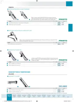 Rexel - Prévisualisation de Rexel - Brochure Sanitaire valide à partir de 20/04/2026 | Page: 75 | Produits: Robinet, Lavabo, Douche