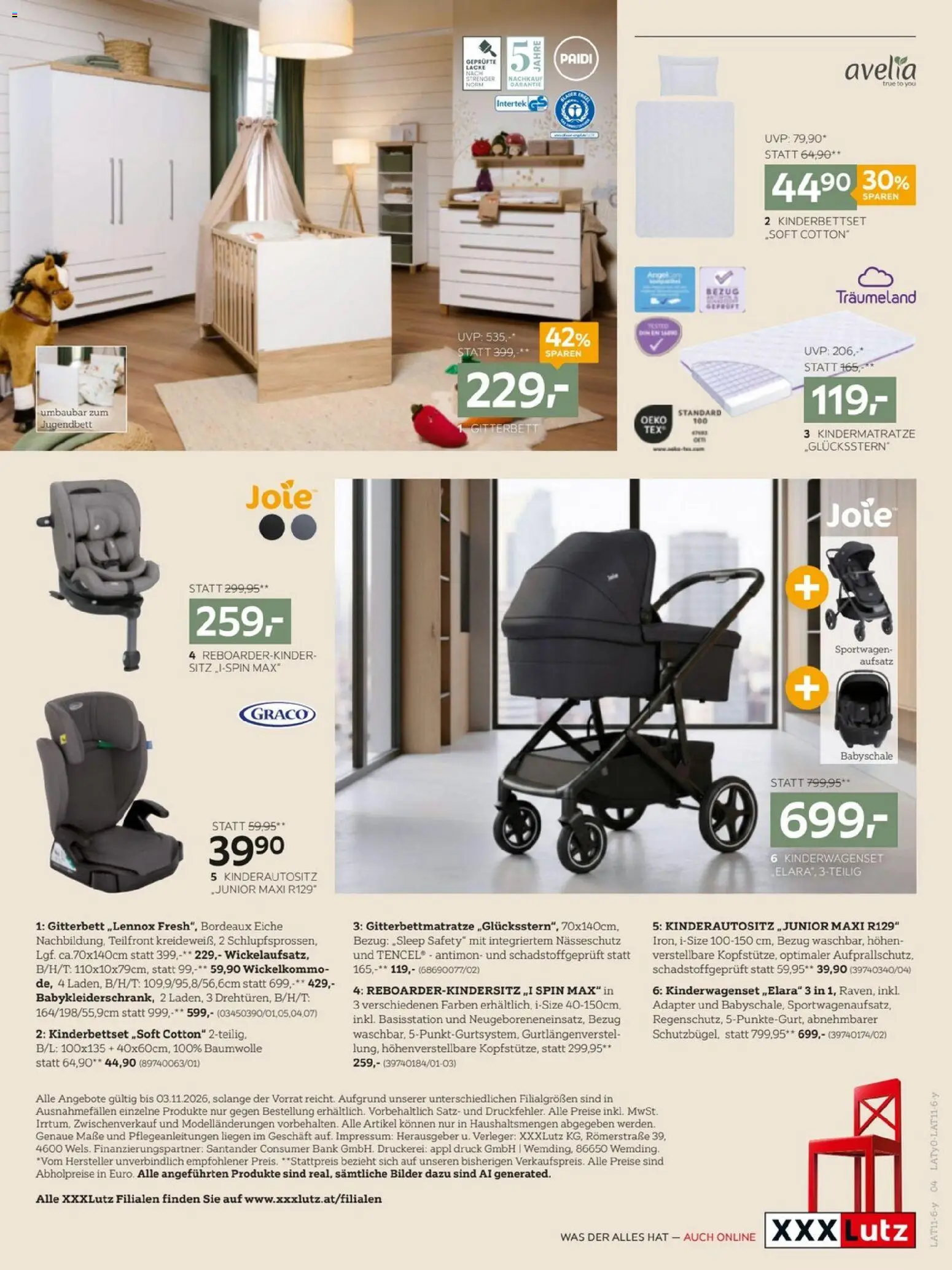 XXXLutz web gültig ab 20.10.2026 | Seite: 3 | Produkte: Adapter