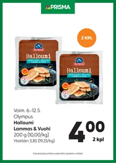 Prisma-mainoslehti voimassa 06.05.2026 alkaen