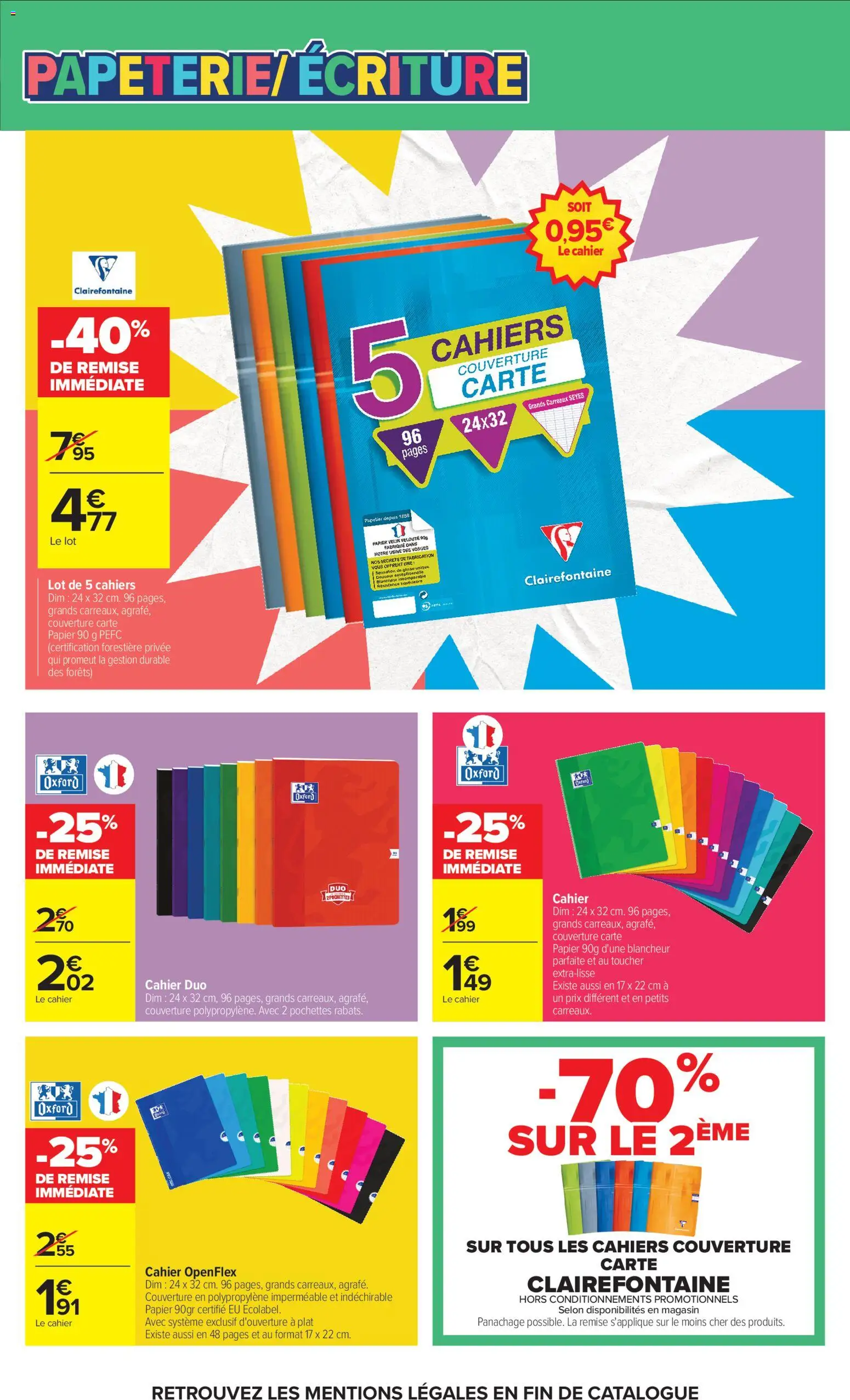 {H1} | Page: 21 | Produits: Couverture, Notebook