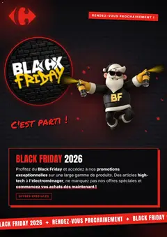 Carrefour Market - Prévisualisation de Carrefour Market Black Friday Annonce valide à partir de 22/10/2026