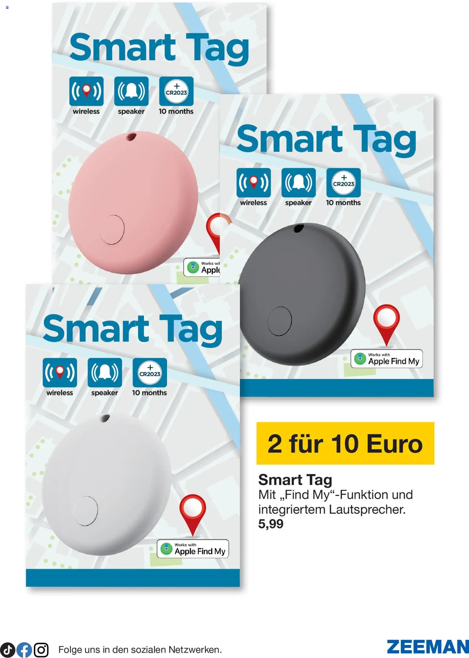 Zeeman Prospekt 	 – gültig ab 16.05.2026 | Seite: 9 | Produkte: Apple