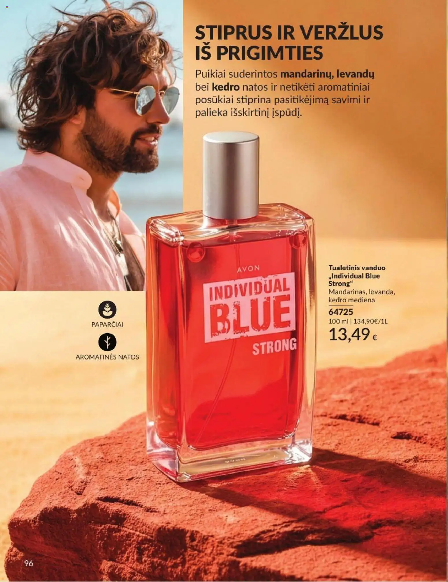 AVON akcijos nuo 2026.08.01 | Puslapis: 96 | Prekių: Tualetinis vanduo