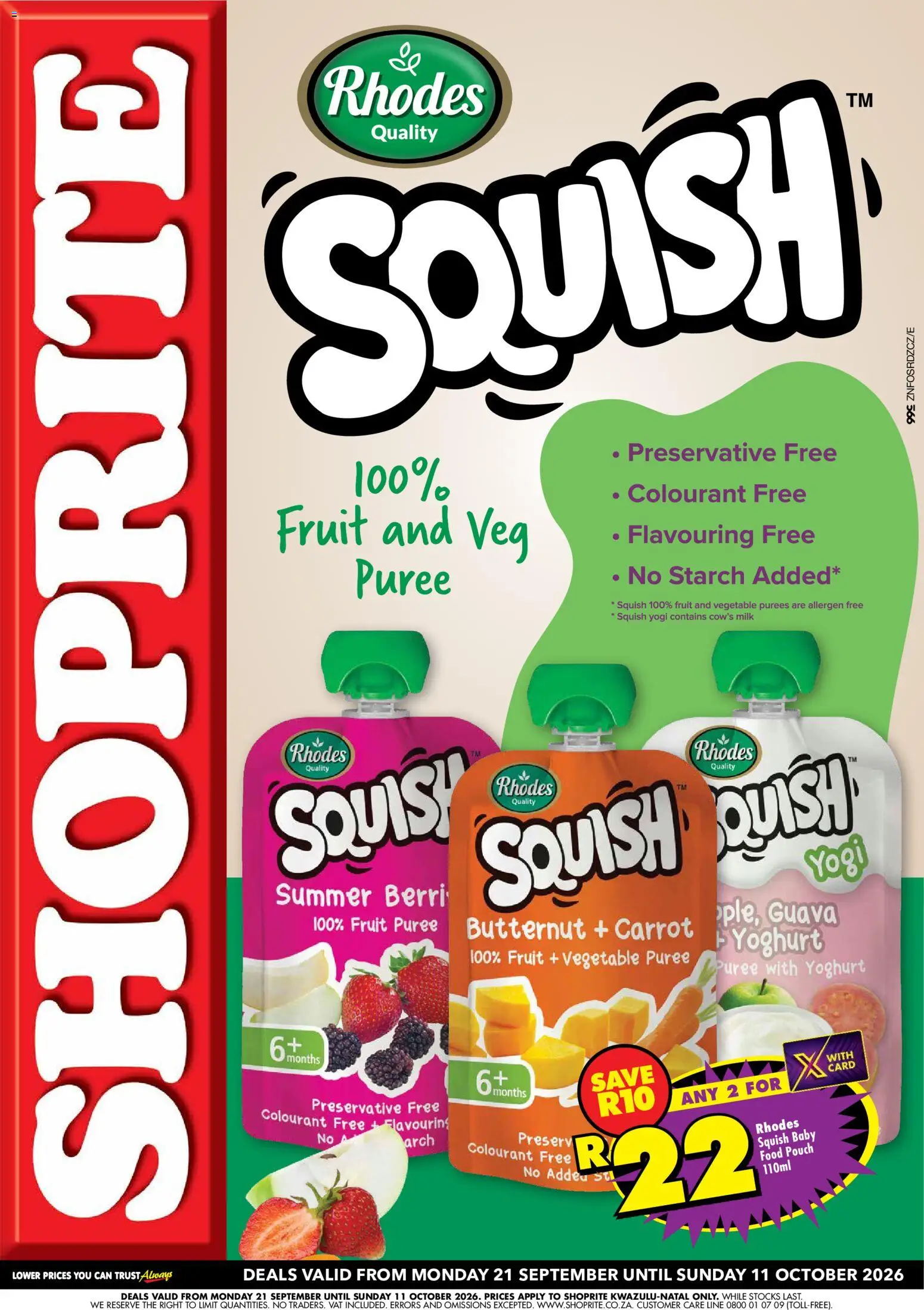 New Shoprite catalogue – valid from 21/09/2026 | Page: 1