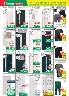 Jager katalog akcije – veljaven od 05.08.2026 | Stran: 12 | Izdelki: PVC vrata, Oblacila, Barva, Vrata