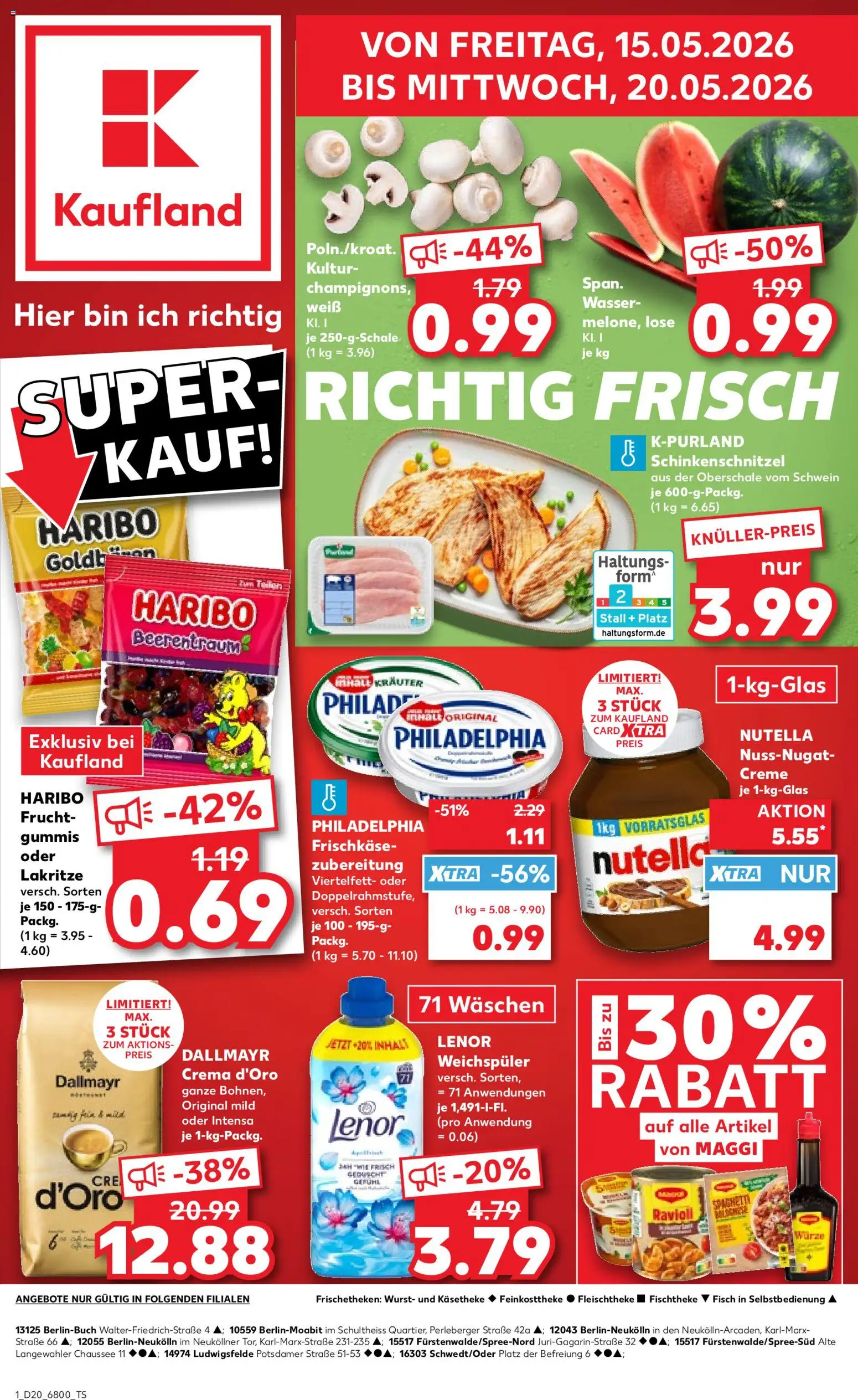 Kaufland Prospekt – gültig ab 15.05.2026 | Seite: 1