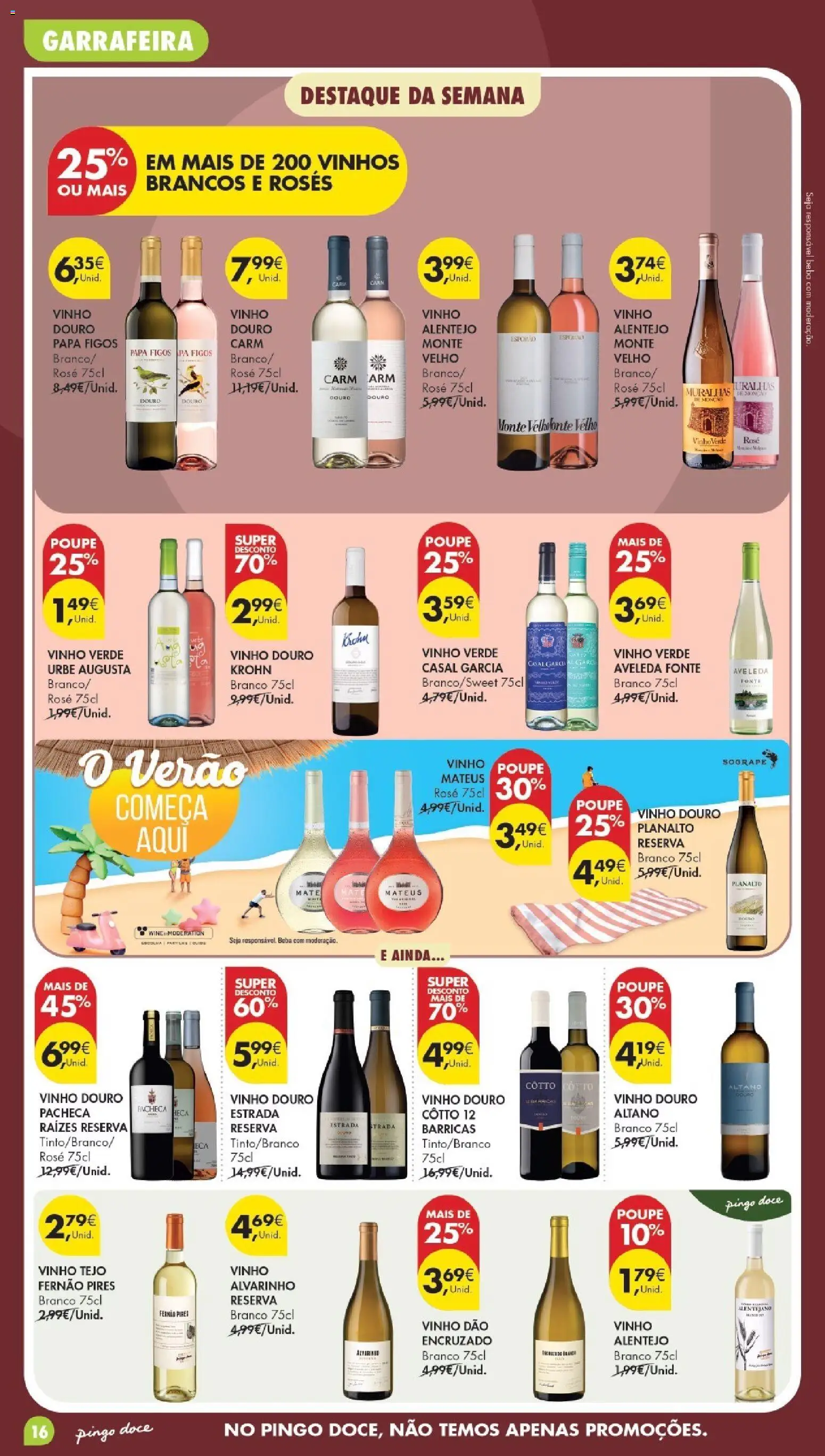 Pingo Doce Poupe Esta Semana Madeira │ válido de 11/08/2026 | Página: 16 | Produtos: Figos, Papa, Vinho, Pá