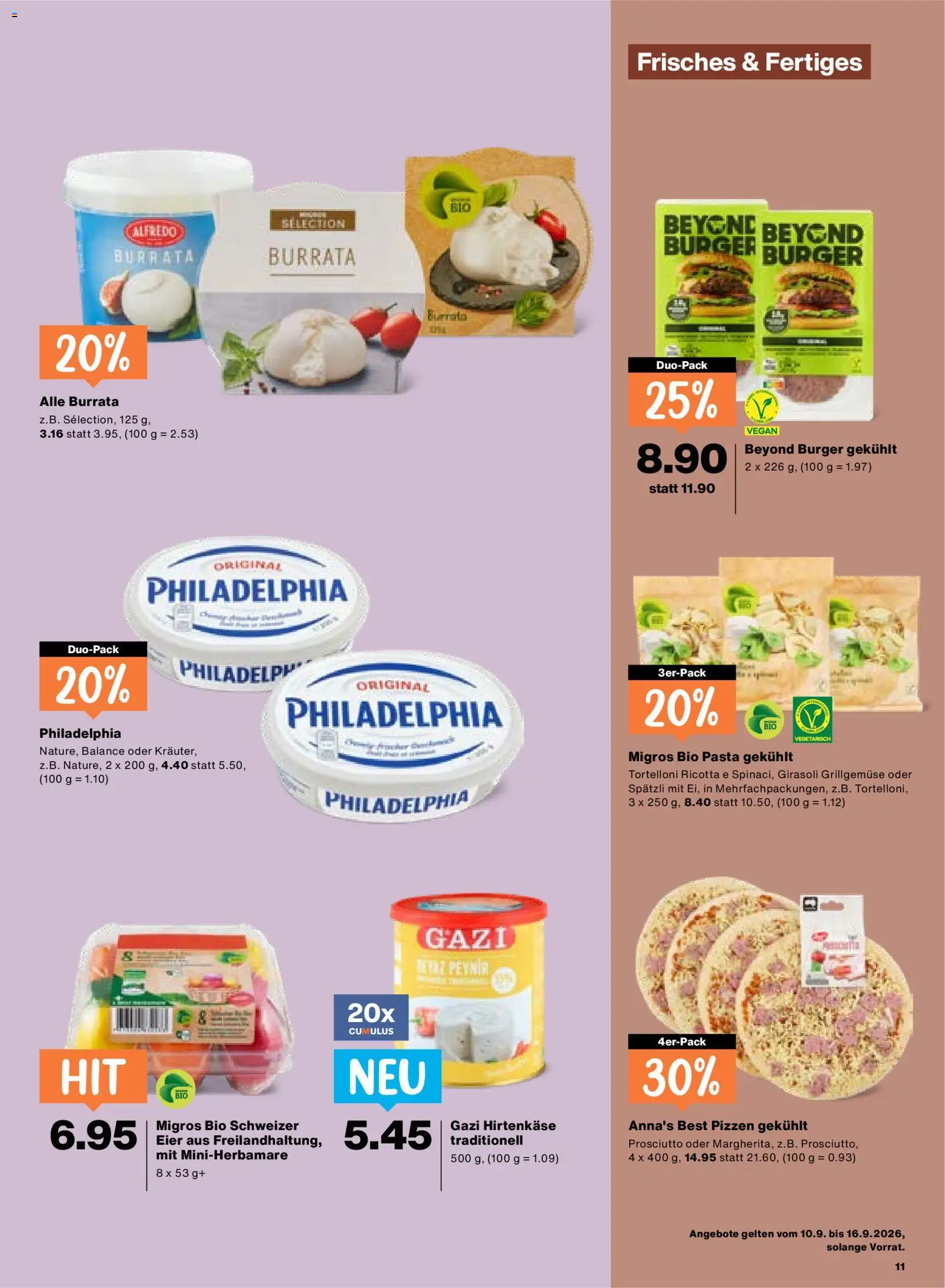 Migros aktionen – gültig ab 10.09.2026 | Seite: 11