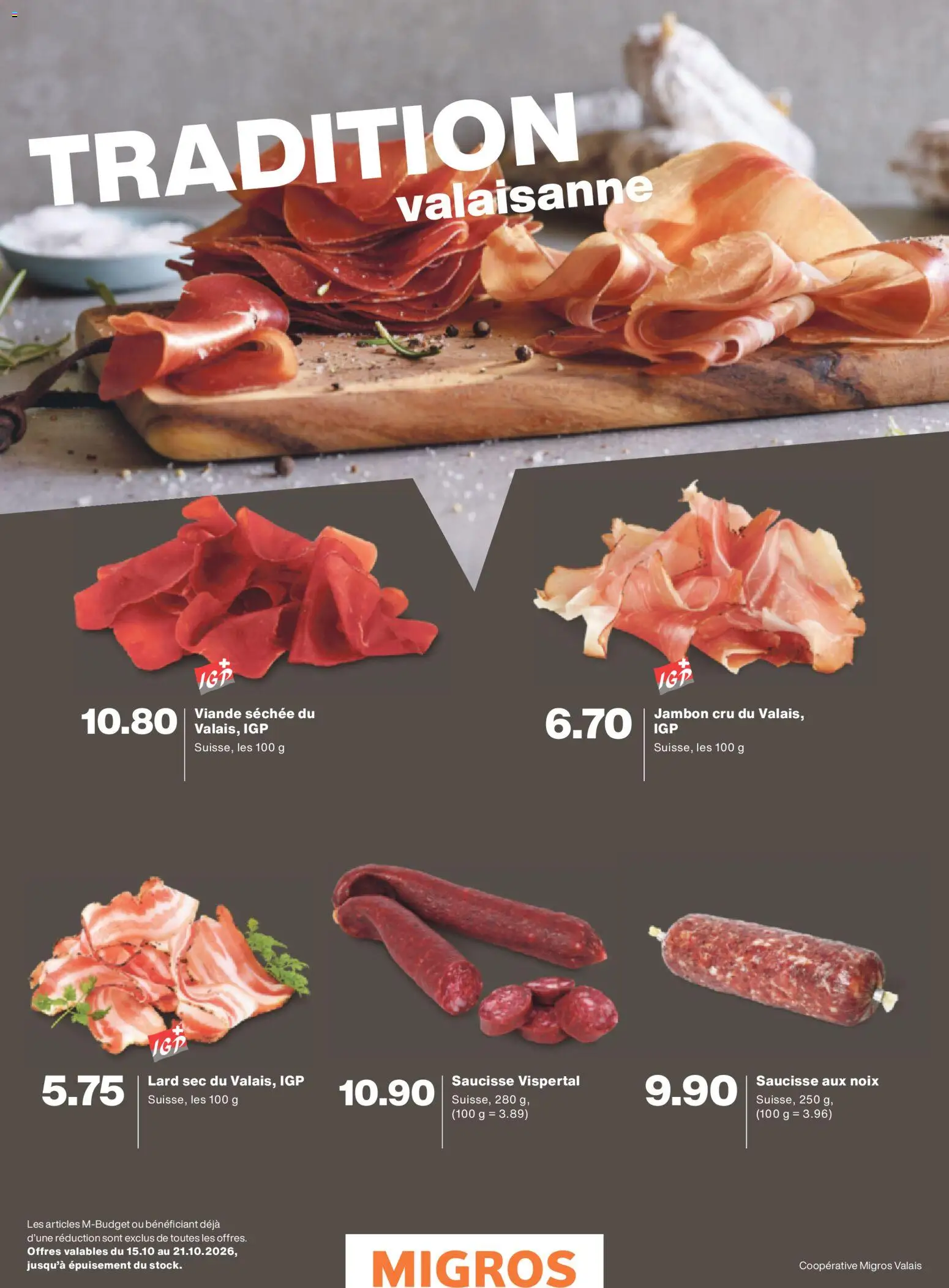 Migros aktionen Magazine FR – gültig ab 14.10.2026 | Seite: 34