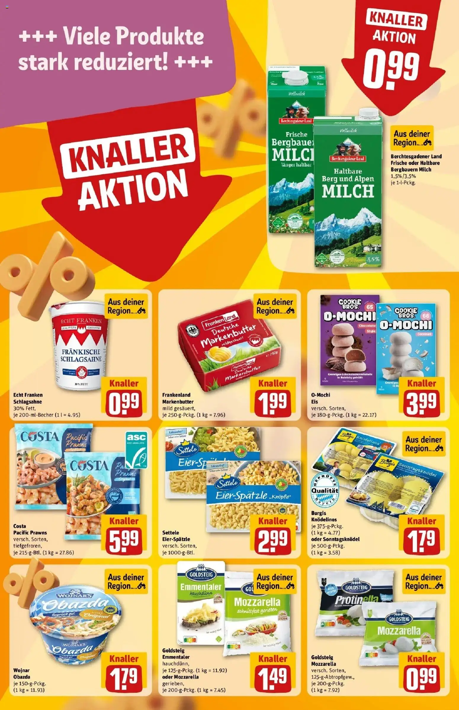 Rewe Prospekt Pegnitz	 – gültig ab 20.04.2026 | Seite: 11 | Produkte: Butter, Mozzarella, Eis, Mochi
