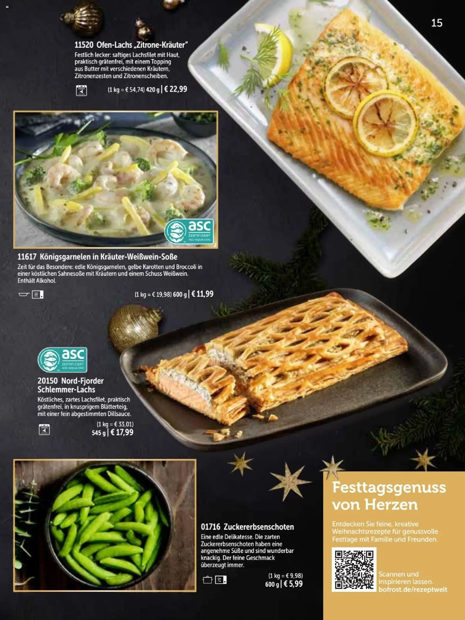 Bofrost Katalog Weihnachten 2026 – gültig ab 26.10.2026 | Seite: 15 | Produkte: Butter