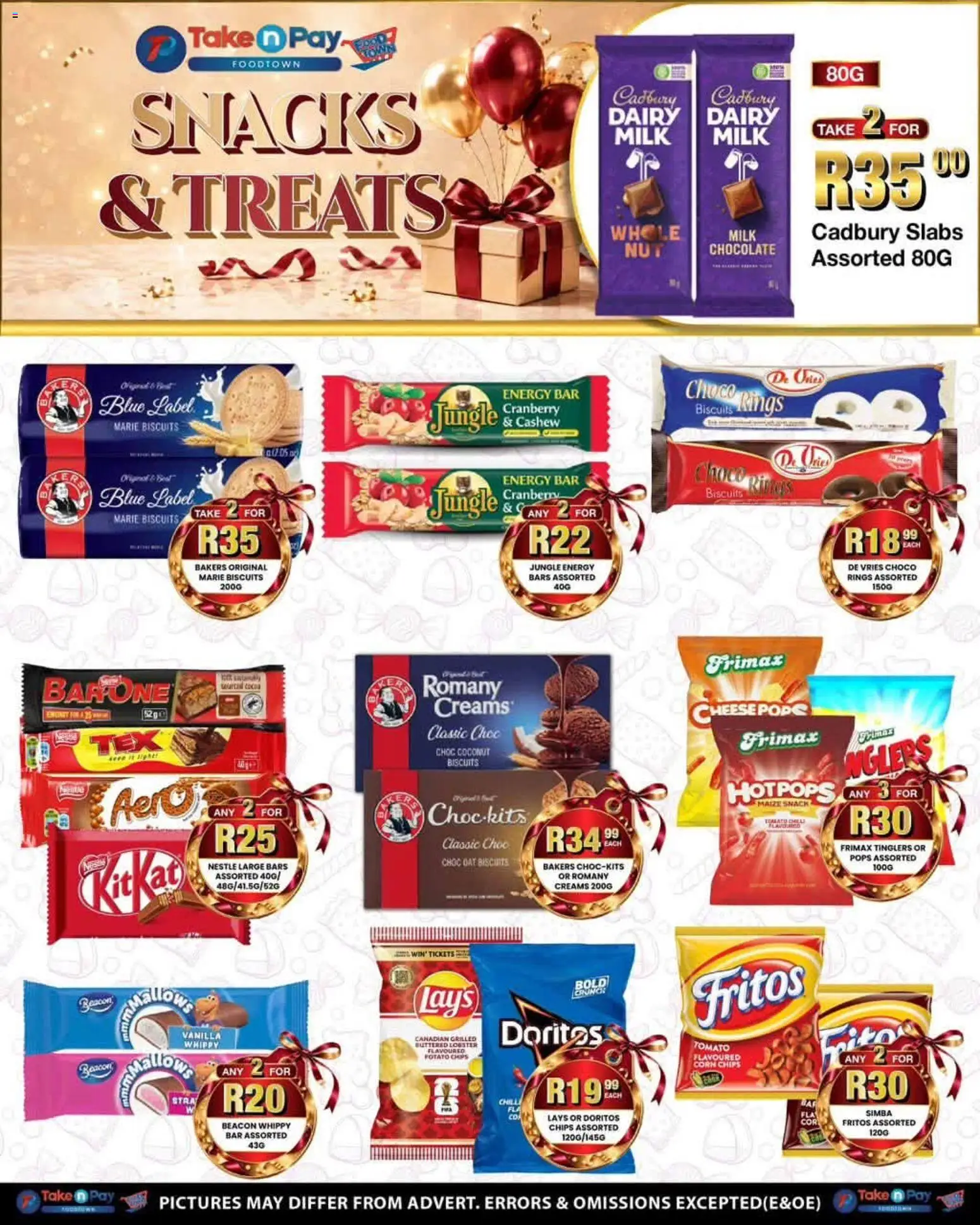 New Take n Pay catalogue – valid from 24/08/2026 | Page: 15 | Products: Corn, Milk, Snacks, Chips