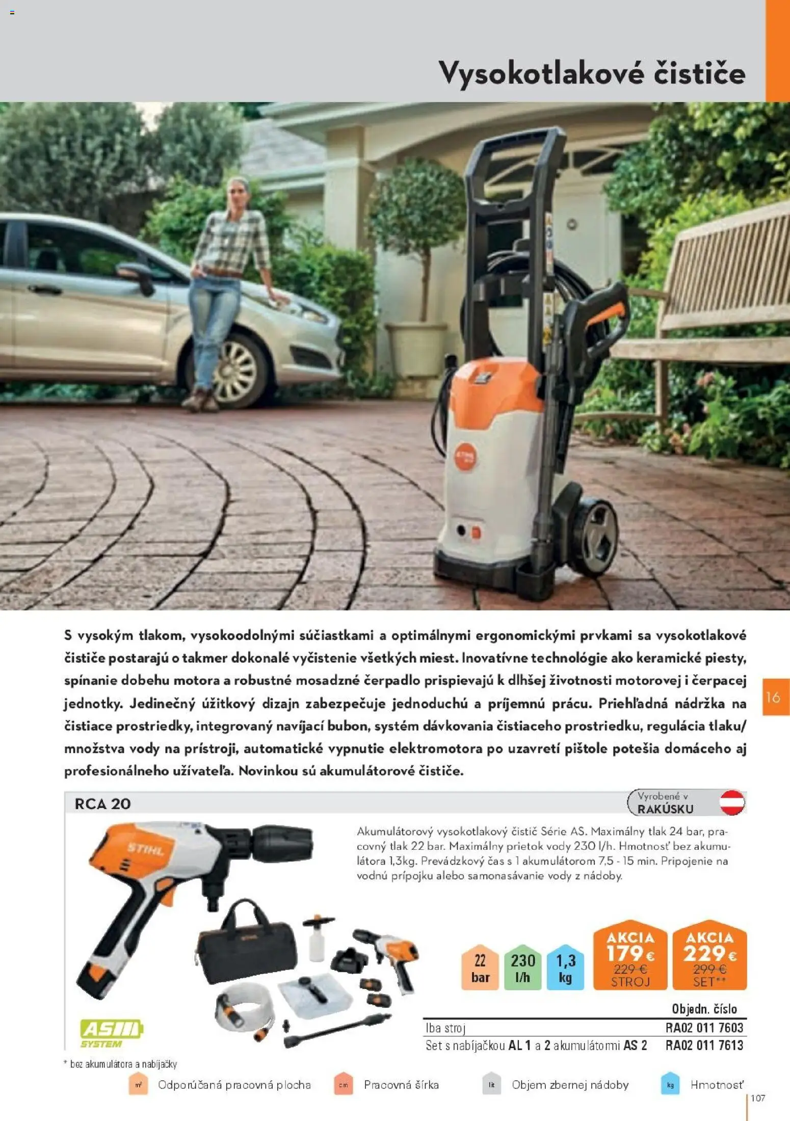 Nové STIHL akcie – leták je platný od 19.08.2026 | Strana: 107 | Produkty: Čerpadlo