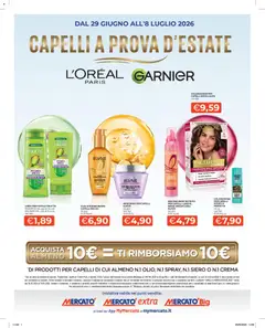 Anteprima del volantino Mercatò volantino L'Oréal valido a partire dal 29/06/2026