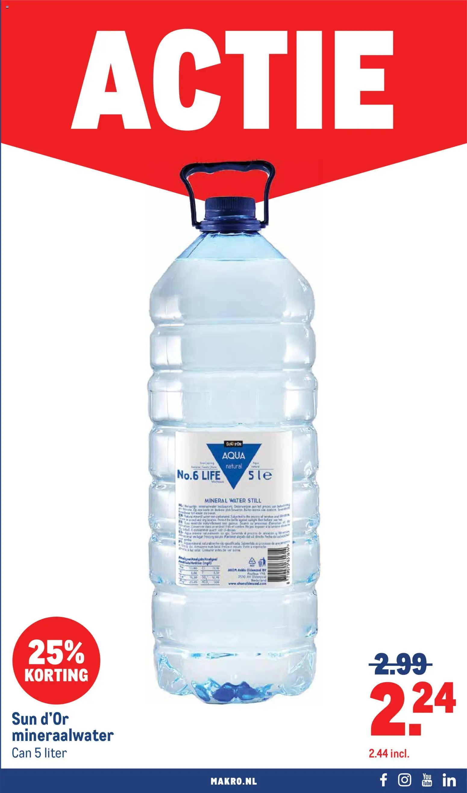 {H1} | Pagina: 107 | Producten: Water, Mineraalwater