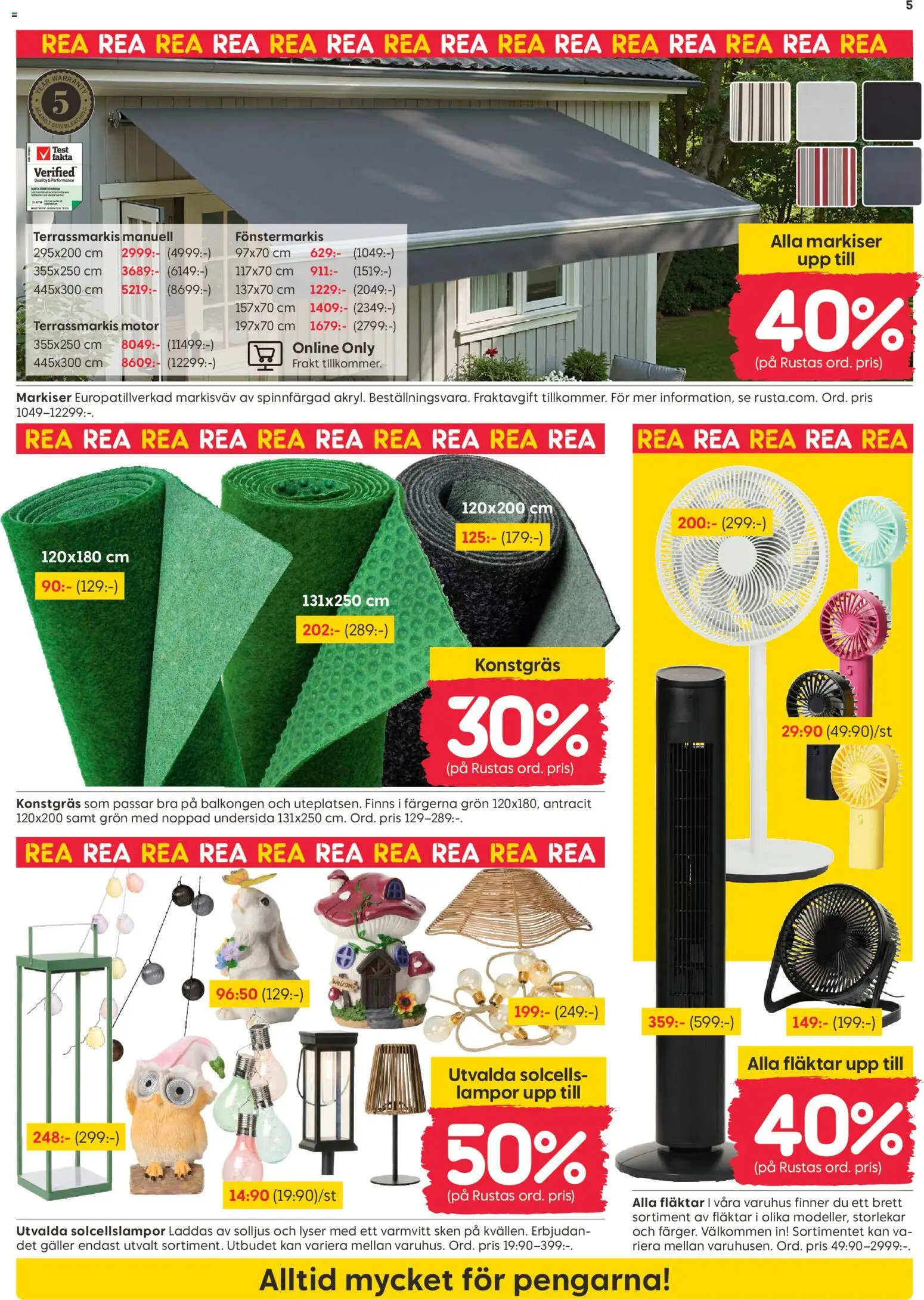Rusta reklamblad aktuell från 29/06/2026 | Sida: 5