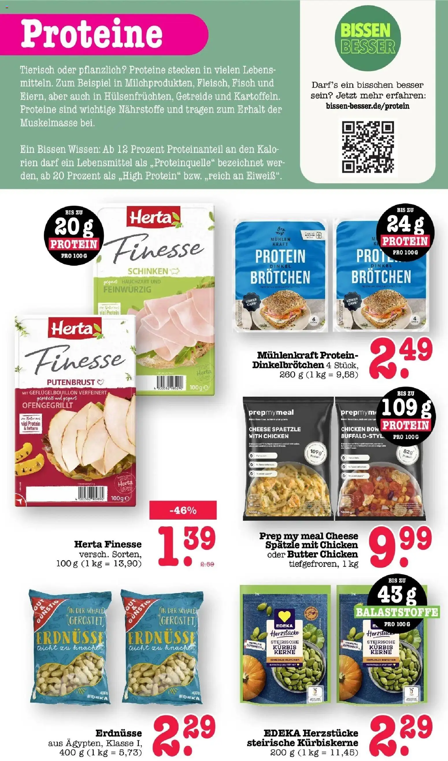 Edeka Prospekt Offenbach (ab 19.10.2026) » Angebote Online | Seite: 3 | Produkte: Putenbrust, Erdnüsse, Butter, Kürbis