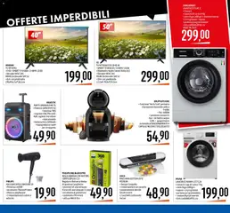 Anteprima del volantino Emisfero volantino valido a partire dal 06/08/2026 | Pagina: 26 | Prodotti: Regolabarba, Centrifuga, TV, Audio
